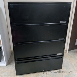 4 Drawer Lateral File Cabinet w/ Three Flip Front Drawers
